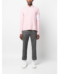 rosa Polo Pullover von Thom Browne