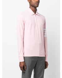 rosa Polo Pullover von Thom Browne