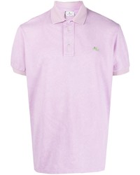 rosa Polohemd mit Paisley-Muster von Etro