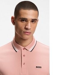 rosa Polohemd von Boss Green