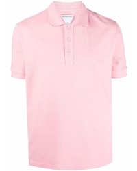 rosa Polohemd von Bottega Veneta