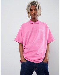 rosa Polohemd von Calvin Klein Jeans