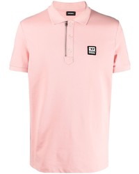 rosa Polohemd von Diesel