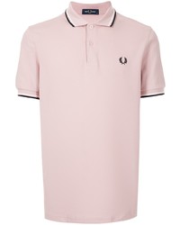 rosa Polohemd von Fred Perry