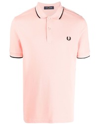 rosa Polohemd von Fred Perry