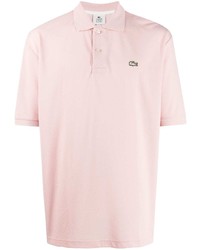 rosa Polohemd von lacoste live