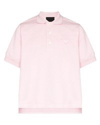 rosa Polohemd von Prada