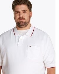 rosa Polohemd von Tommy Hilfiger Big & Tall