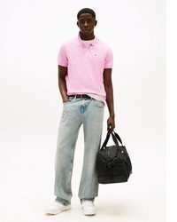 rosa Polohemd von Tommy Jeans