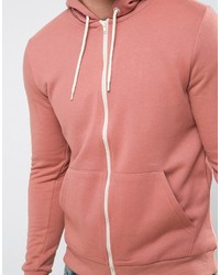 rosa Pullover mit einem Kapuze von Brave Soul