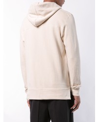 rosa Pullover mit einem Kapuze von John Elliott