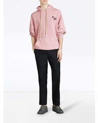 rosa Pullover mit einem Kapuze von Burberry