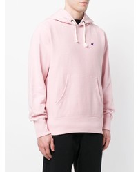 rosa Pullover mit einem Kapuze von Champion