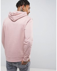 rosa Pullover mit einem Kapuze von Asos