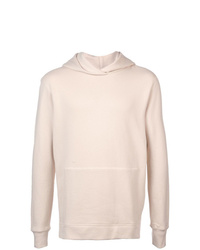 rosa Pullover mit einem Kapuze von John Elliott