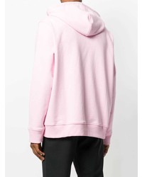 rosa Pullover mit einem Kapuze von Helmut Lang