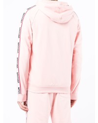 rosa Pullover mit einem Kapuze von Moschino