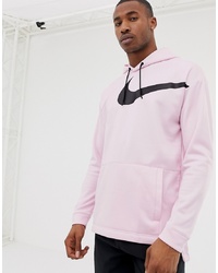 rosa Pullover mit einem Kapuze von Nike Training
