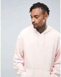 rosa Pullover mit einem Kapuze von Asos