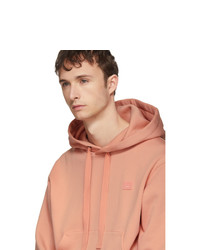 rosa Pullover mit einem Kapuze von Acne Studios