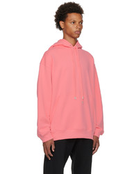 rosa Pullover mit einem Kapuze von Dries Van Noten