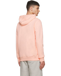 rosa Pullover mit einem Kapuze von A.P.C.