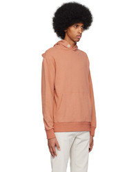 rosa Pullover mit einem Kapuze von Zegna