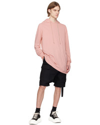 rosa Pullover mit einem Kapuze von Rick Owens DRKSHDW