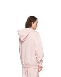 rosa Pullover mit einem Kapuze von Maison Margiela