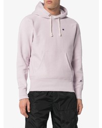 rosa Pullover mit einem Kapuze von Champion