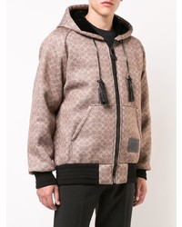 rosa Pullover mit einem Kapuze von Coach