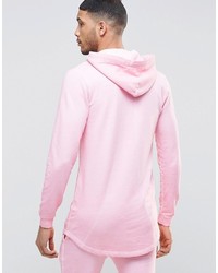 rosa Pullover mit einem Kapuze von Siksilk