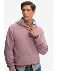 rosa Pullover mit einem Kapuze von Superdry