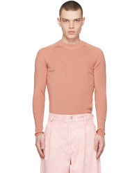 rosa Pullover mit einem Reißverschluß von Dries Van Noten