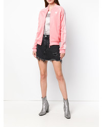 rosa Pullover mit einem Reißverschluß von adidas