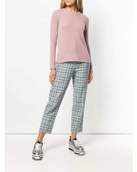 rosa Pullover mit einem Rundhalsausschnitt von Max Mara