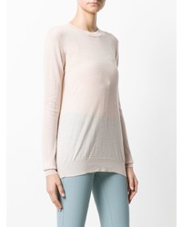 rosa Pullover mit einem Rundhalsausschnitt von Joseph