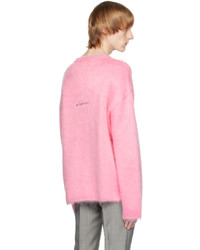 rosa Pullover mit einem Rundhalsausschnitt von Givenchy