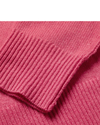 rosa Pullover mit einem Rundhalsausschnitt von Burberry