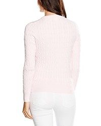 rosa Pullover mit einem Rundhalsausschnitt von GANT