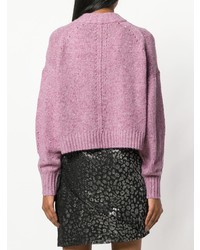 rosa Pullover mit einem Rundhalsausschnitt von Isabel Marant