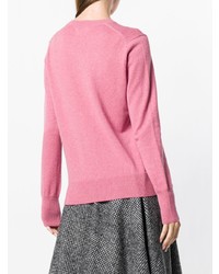 rosa Pullover mit einem Rundhalsausschnitt von Isabel Marant Etoile