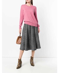 rosa Pullover mit einem Rundhalsausschnitt von Isabel Marant Etoile