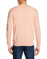 rosa Pullover mit einem Rundhalsausschnitt von JACK & JONES PREMIUM