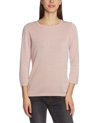 rosa Pullover mit einem Rundhalsausschnitt von Maerz