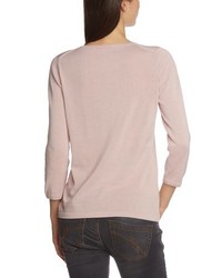 rosa Pullover mit einem Rundhalsausschnitt von Maerz