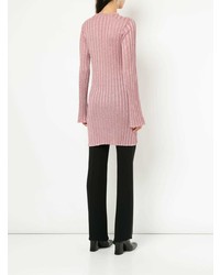 rosa Pullover mit einem Rundhalsausschnitt von Ellery