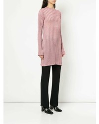 rosa Pullover mit einem Rundhalsausschnitt von Ellery