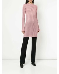 rosa Pullover mit einem Rundhalsausschnitt von Ellery