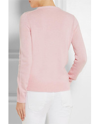 rosa Pullover mit einem Rundhalsausschnitt von Michael Kors